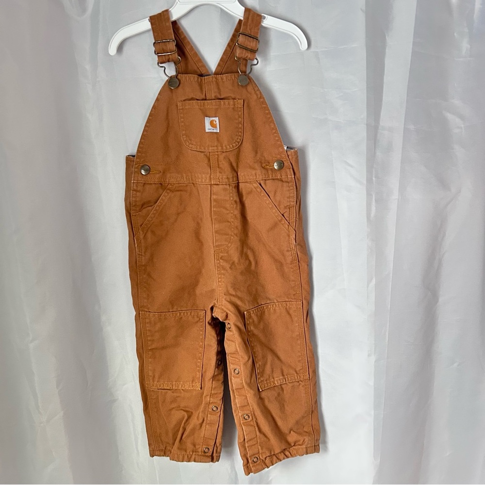Carhartt Kids Brown Overalls